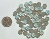 50 8mm Black Diamond AB Flowers